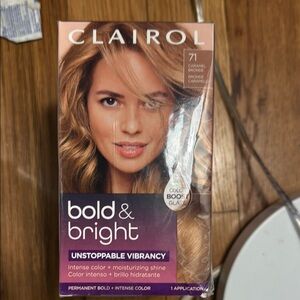 Brown and Yellow Hair Color with Natural Waves COLOR 71 3 PACK